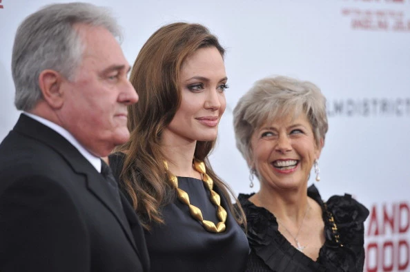 "In The Land Of Blood And Honey" New York Premiere - Inside Arrivals Angelina Jolie and Brad Pitt's Parents