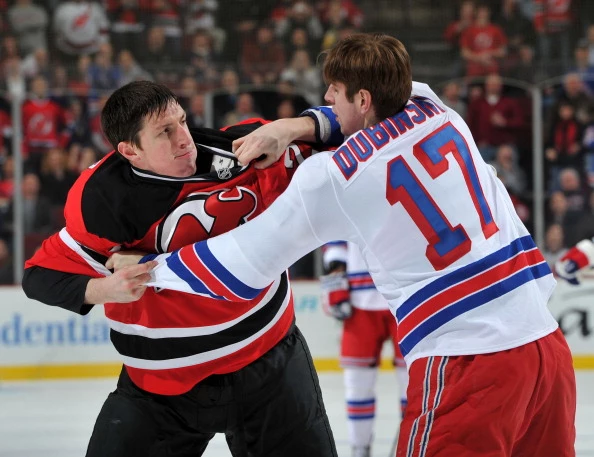 New York Rangers v New Jersey Devils New York Rangers v New Jersey Devils