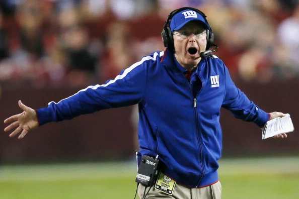 New York Giants v Washington Redskins Tom Coughlin